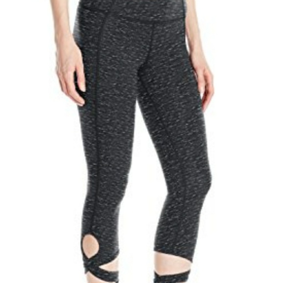 Convertible Wrap and Tie Crop Leggings - Picture 1 of 7